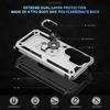 Case for Galaxy S26 Ultra - TPU+PC, Silver, With Stand
