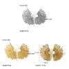 Geometrische Ohrringe für Damen mit Zirkonia