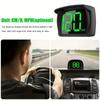 CAMECHO 3-inch MPH/KMH HUD Head Up Display Vehicle Speed Multifunctional LCD MPH Instrument Panel