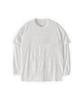 TUEWID Pocket Longsleeve Souvenir Tee / Col White