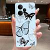 Phone Case For OPPO Realme P4 Coque Realme P4 Pro Funda P4PRO Butterfly Protective Casing Transparent Soft Silicone TPU Cover