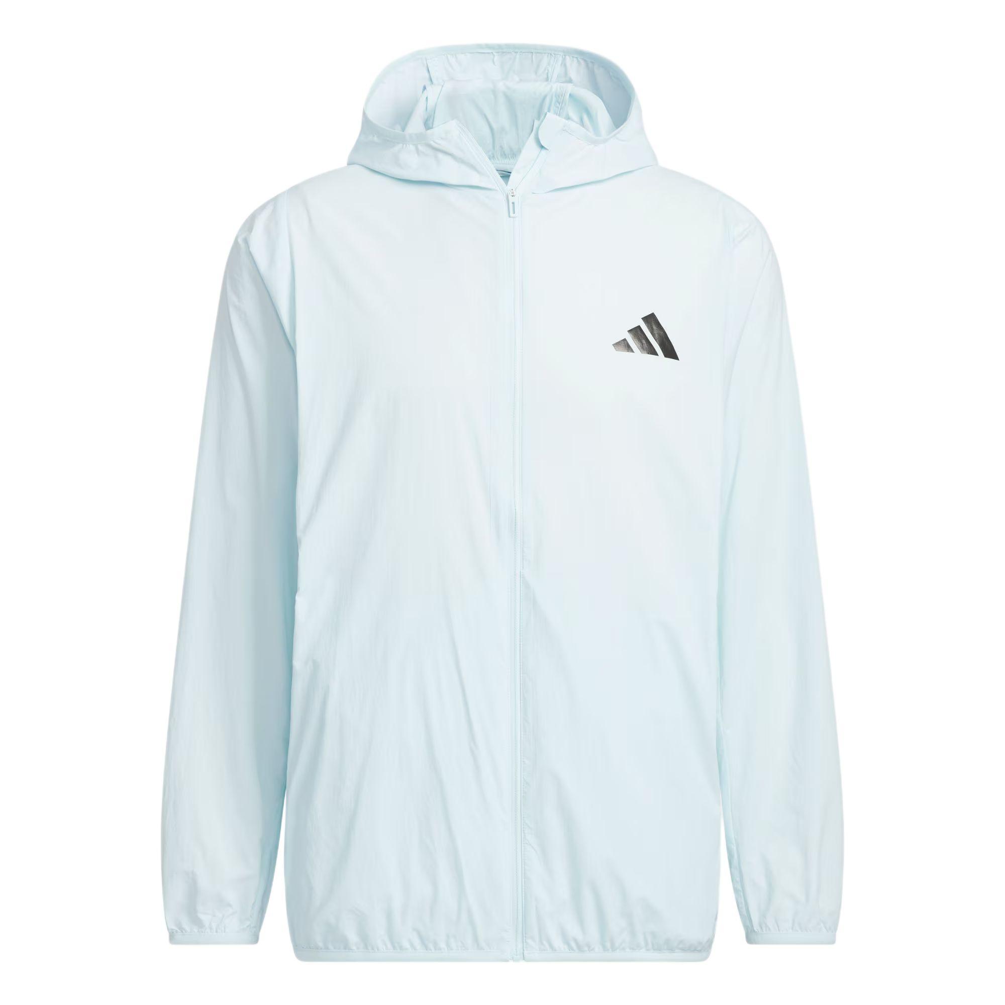 

Adidas Куртка с капюшоном Climacool UPF Охлаждающая Унисекс Куртки Синяя KA9749