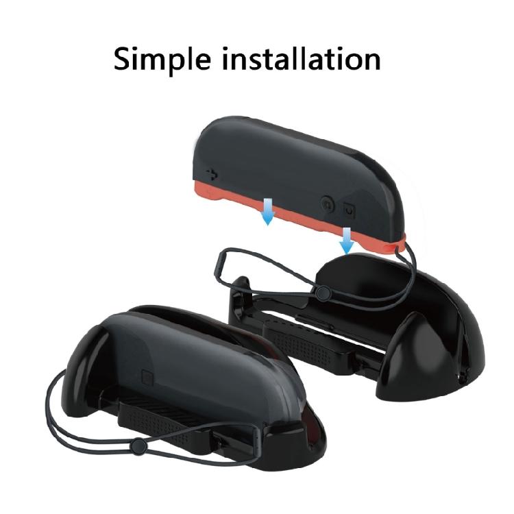 1 Paar Ergonomische Spielgriff-Halterung Links Rechts Gamecontroller Maushalter Griff für NS2 Gaming-Zubehör