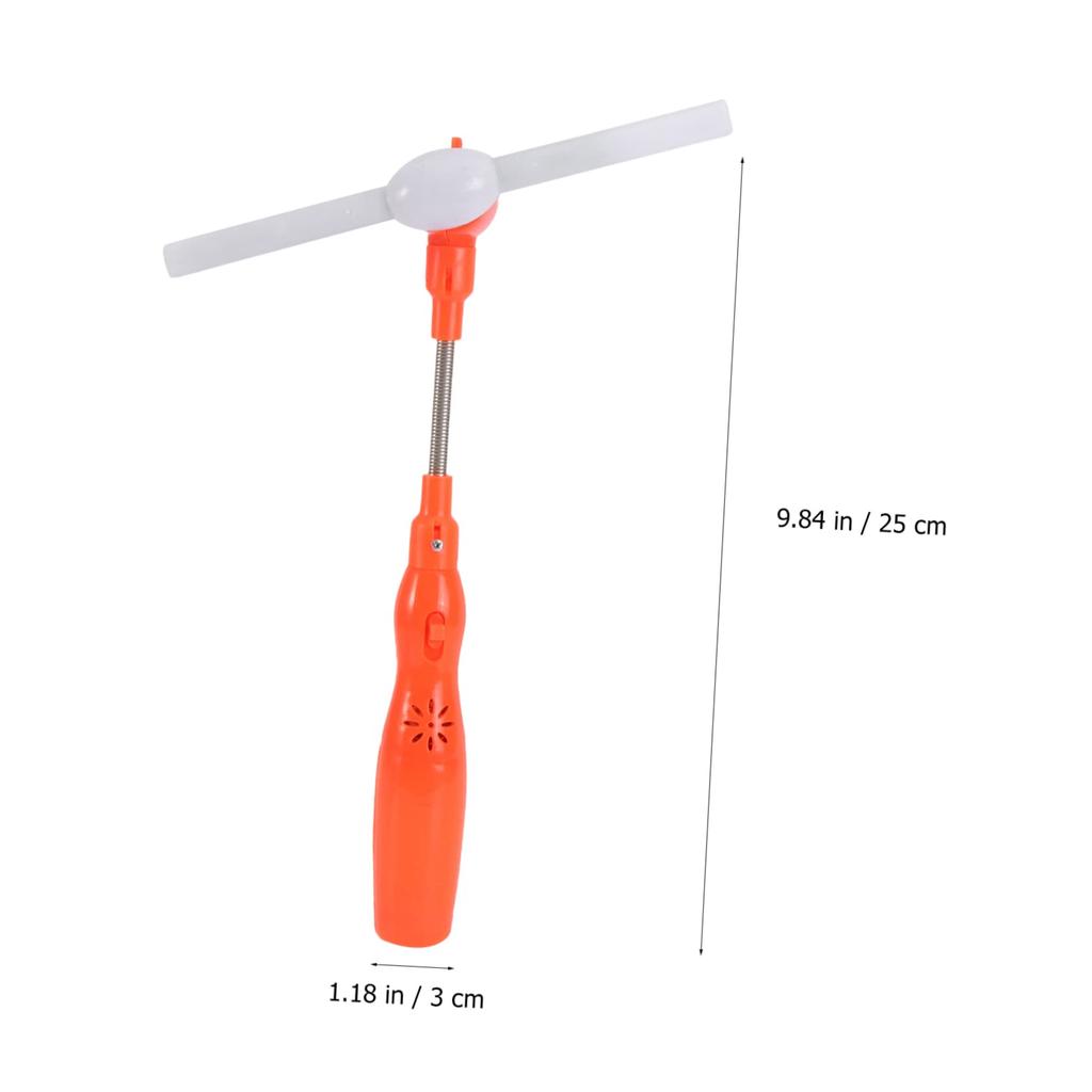 Electric LED Music Bar Colorful Shining Music Sticks Electric Rotary Handheld Light Up Windmill Fan Random Color No Batteries