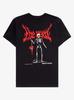 Men's and Women's T-shirts NEW The Used Heartwork Skeleton Heavy Cotton Black
