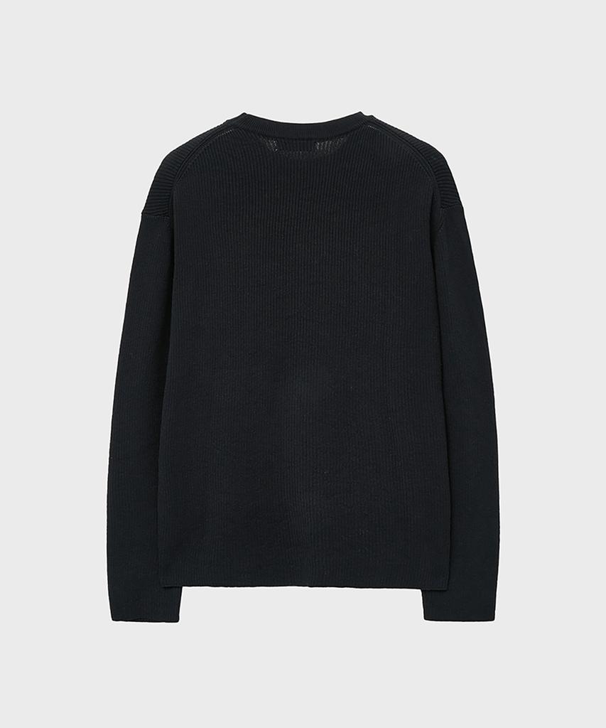 NOIRER Lux Cotton Basic Knit (Black)
