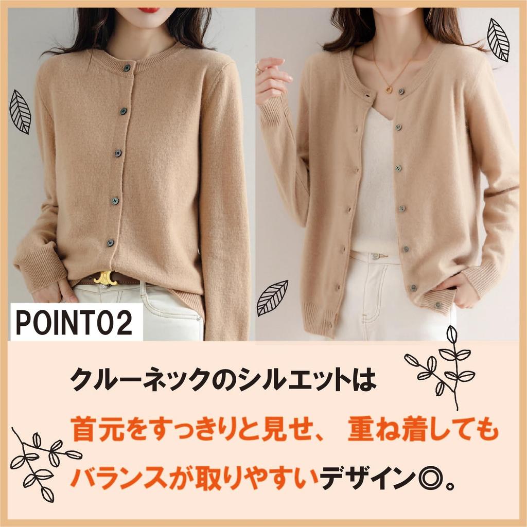 Maison de TAO Knit Crew Short Button High XXL Women's Cardigan, Neck, Length, Front, Gauge, Basic, White,