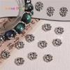 Antique Silver Ring Pattern Spacer Beads for DIY Handmade Jewelry