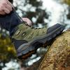 Hiking Shoes Men Boots Anti-slip Outdoor Sports Shoes Men Lace-up Comfortable Lightweight Breathable Casual Walking Shoes Men