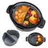 1 Set 6/7/8QT Slow Cooker Liner Reusable Leakproof Dishwasher Safe Slow Cooker Divider Cooking Silicone Liner Kitchen Gadgets