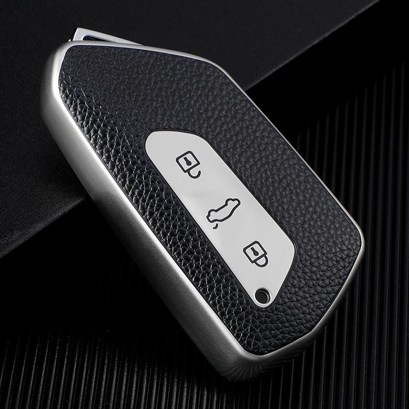 Color My Life TPU Car Key Holder Protection Cover Key Case for Volkswagen VW Golf8 Golf 8 MK8