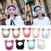 Fashionable Ear Muffs for Women Girl with Cat Ear Folding Comfortable Ear Protectors for Easy Storage Winter Headwear