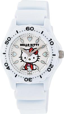 Watch Analog Hello Kitty Waterproof Urethane Belt White [Q&Q] VQ75-431 Women's