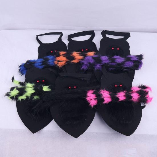 Kostým pavouka pro mazlíčky Halloween Huňatý Obří Simulační Pavouk Oblečení pro Kočky Malé Střední Psy Mazlíček Halloweenská Párty Cosplay Převlek Doplněk