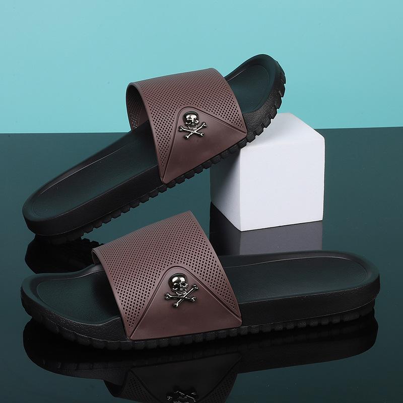 Fashion Men's Size 48 49 Flip-Flops Youth Big Size Soft Sole Beach/Casual Sandals Non-Slip Minimalist Outdoor Summer Slippers Slides Men