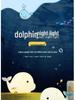Seven-Color USB Rechargeable Dolphin LED Night Light - Silicone Cartoon Atmosphere Lamp