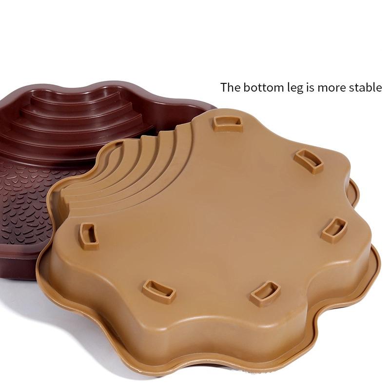 Miska na wodę dla gadów z antypoślizgowymi schodkami imitującymi skałę, miska na jedzenie i wodę dla żółwi, jaszczurek, gekonów, małych zwierząt domowych