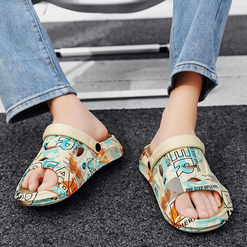 Fashion Soft Male Slipper Slip-resistant Eva Men's Shoe Sabot Slides Elegant 2025 Fashion Style Designer Luxury Trend Low Price