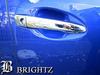 BRIGHTZ Chrome Door Handle Cover Knob Full Cover Type for CT200h ZWA10 LEXUS CT CT200 200 ZWA A10 10 16056 [RX270-NOBU-FS-A0B2C1D2]