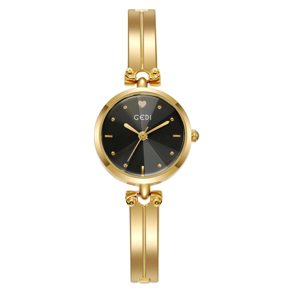 Niche Alloy Bracelet Watch, Exquisite Disc Student Quartz Watch, Versatile Waterproof Women'S Watch