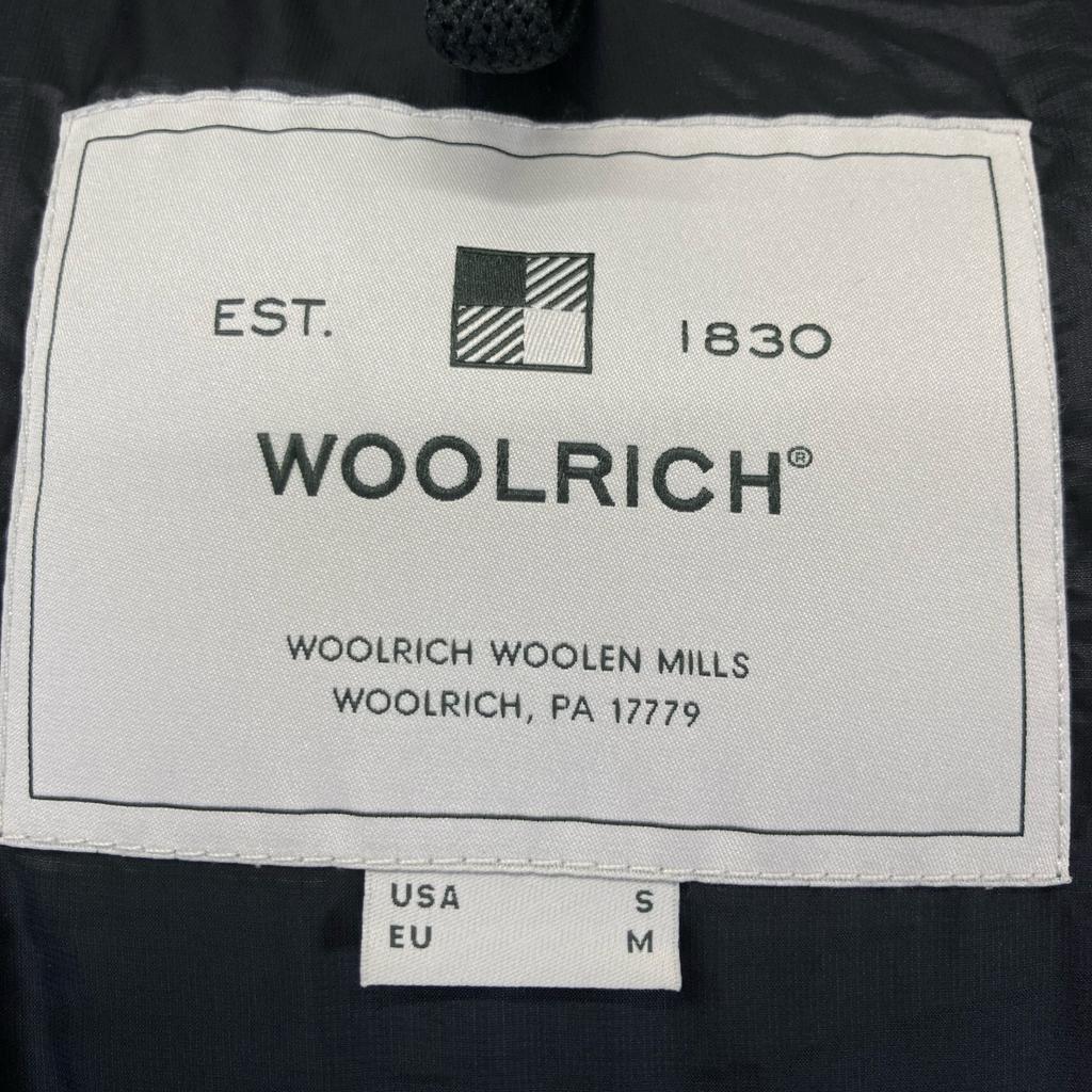 WOOLRICH WOCPS2882 Black Arctic Parka coat M blackUsed