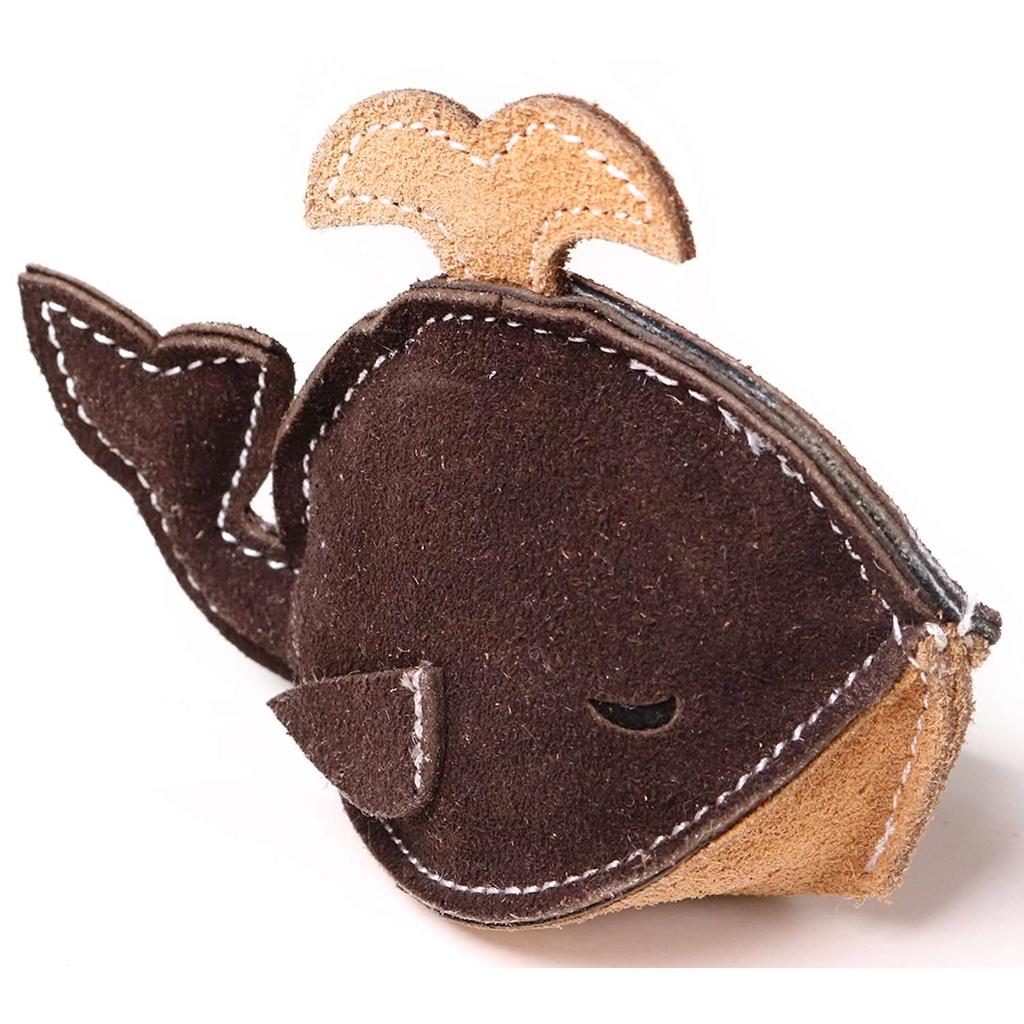 Doggyman Cowhide Serious Chewing Toy Whale
