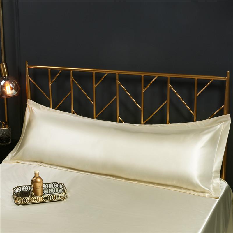 48x120cm /48x150cm Satin  Pillow Case King Queen Soft Top Quality Mulberry Pillowcase