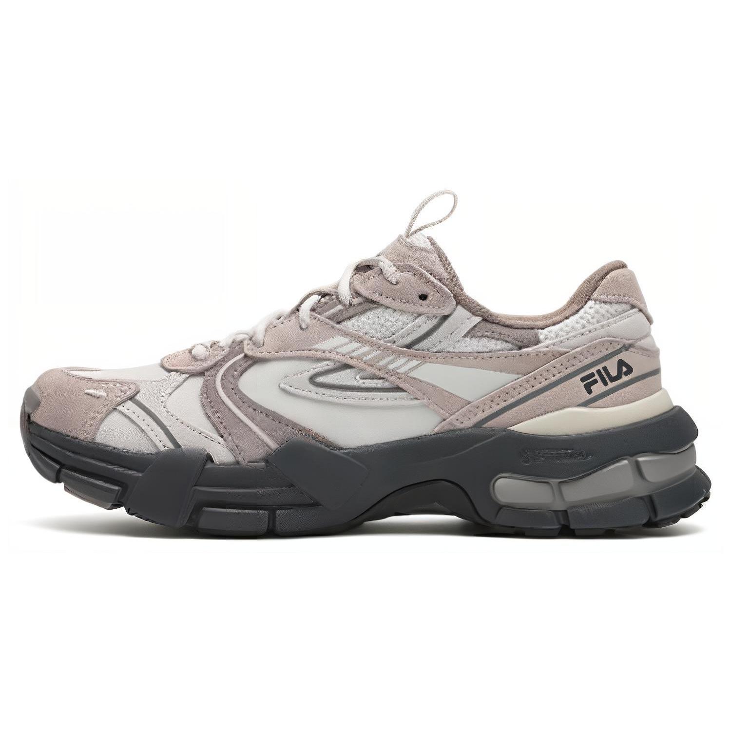 FILA Decoder Athletic Shoes  Grey White Black  Women s F12W342121FVD 35.5
