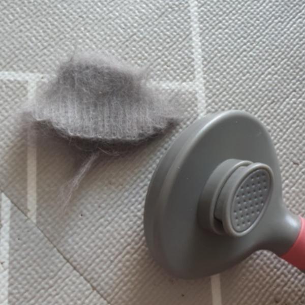 Happy Dog Pet One-Touch Brush, Pink, 1 Piece, Korean Pet Shampoo