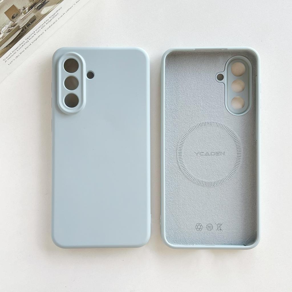 For Magsafe Matte Silicone Original Case For Samsung S26 S25 S24 S23 S22 Plus Ultra A56 A16 A55 A54 Magnetic Shockproof Cover