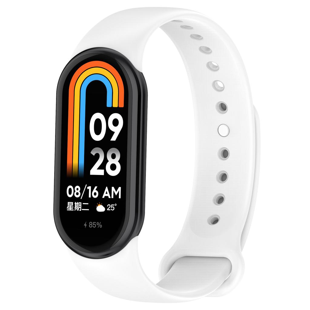 Watchband For Xiaomi Mi Band 10/9/8 NFC Bracelet Silicone Sport Wristband pulsera correa for Xiaomi band 10 9 strap Accessories