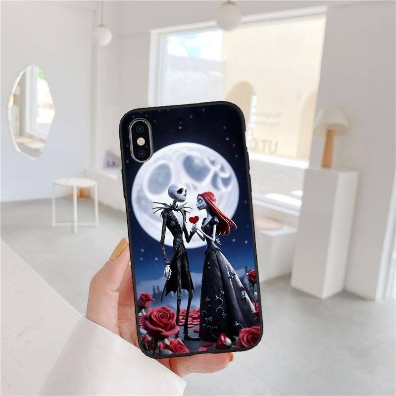 

CJ83 Nightmare Before Christmas Soft Shell Phone Case for iPhone SE X XS XR 11 16E 17 Pro Max Air 8 7 6 6s Plus iPhone XS Max