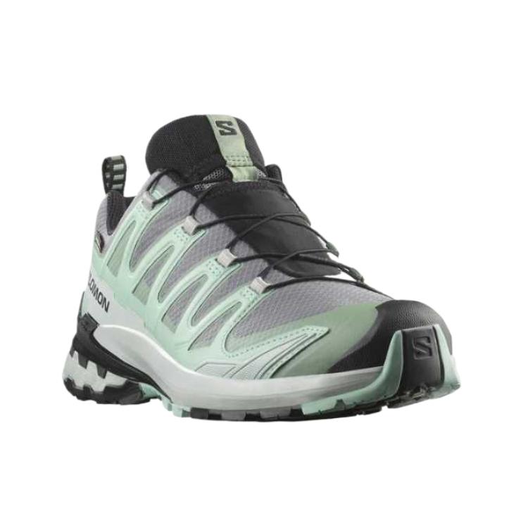 SALOMON XA Pro 3D V9 GORE-TEX Cushioning Low-Top Casual Trail Running Shoes Women Sneaker Teal 478231