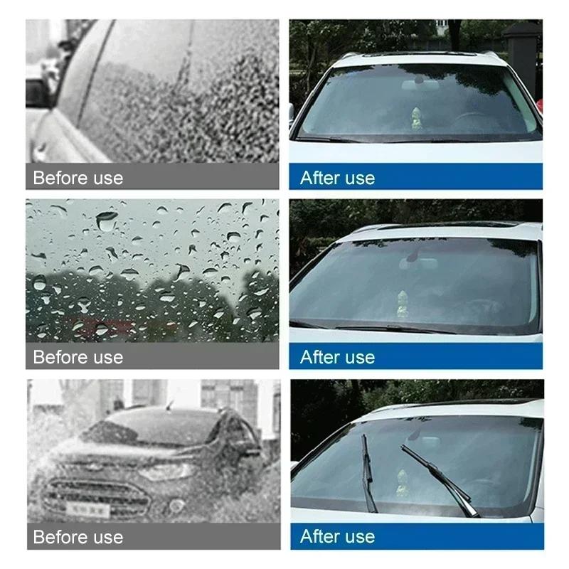 2-100PCs Car Vehicles Windshield Solid Soap Piece Window Glass Washing Cleaning Paint Protective Foil Effervescent Tablets Wash