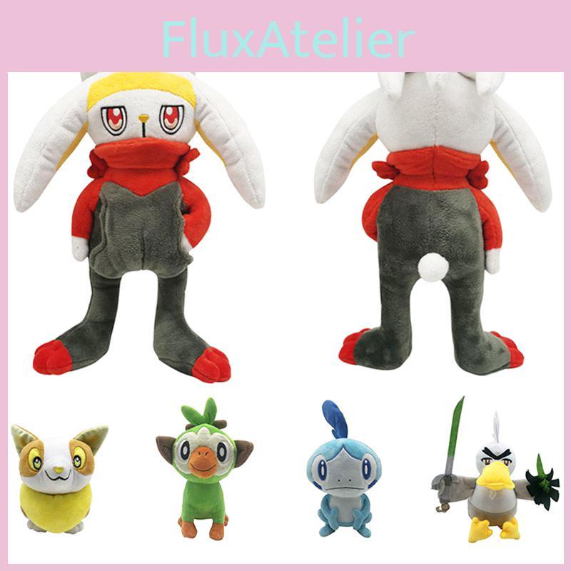 And Sword Pokémon Shield Plush Toy Game Stuffed Doll Soft Figure Kids Gift Fans