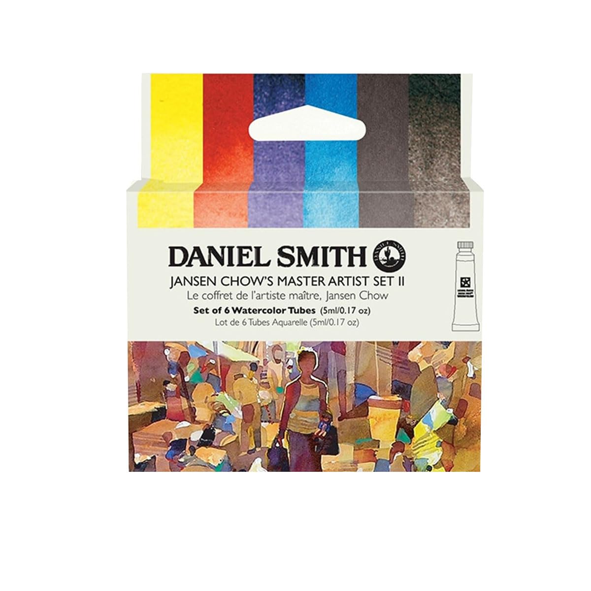 

Daniel Smith Transparent Watercolor Paint Extra Fine Jansen Cause 6 Color Set 5ml 285610406 (2) (No. 2)