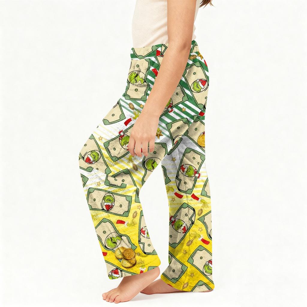 Children's Pyjamas Bottoms Printed Soft Comfortable Pyjama Children's Winter Pants