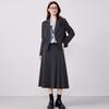 Women's Elegant Two-Piece Short Suit & Skirt Set