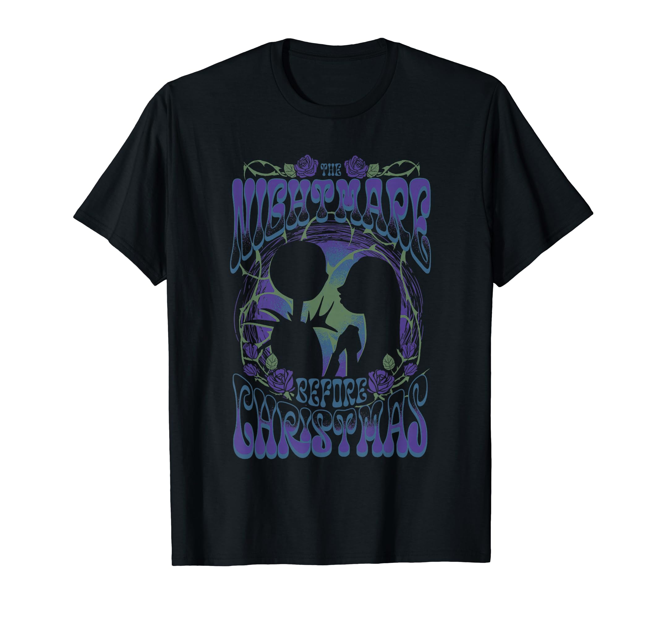 

Disney The Nightmare Before Christmas Jack & Sally Retro T-Shirt