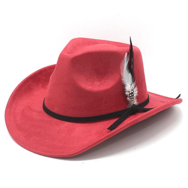 Style Felt Hat With Embroidered Tapestry And Wide Brim For Men And Women