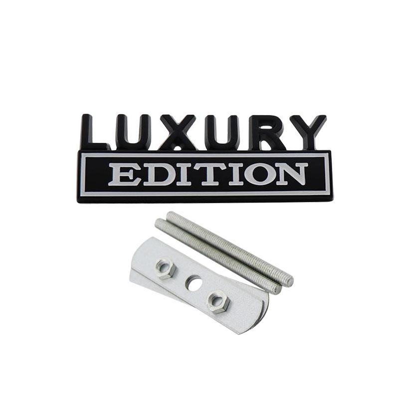 3D Car Styling Luxury Edition car Grille Fender trunk Rear Bonnet Nameplate Decal Emblem Badge Sticker