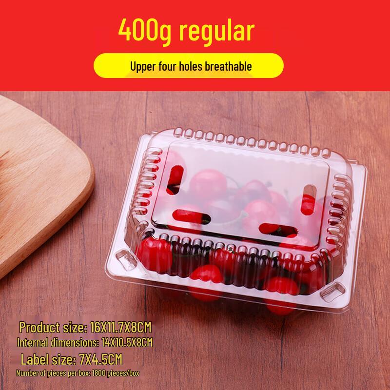 Zhuchuang Jingpin Disposable Transparent Fruit Containers with Lids