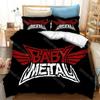 3D Print Babymetal Band Bedding Set Pillowcase Duvet Cover Double Twin Full Queen King Adult Kids Bedclothes Quilt Cover