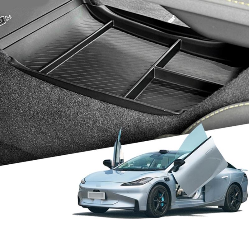 Armrest Storage Box for 2023 Car Armrest Box Under Center Console Organizer Automotive Accessories Easy Installation