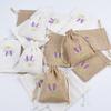 Set Of 12 Aromatics Lavenders Pouches In Cotton and Linen with Drawstrings Lavenders Bags for Home Fragrances