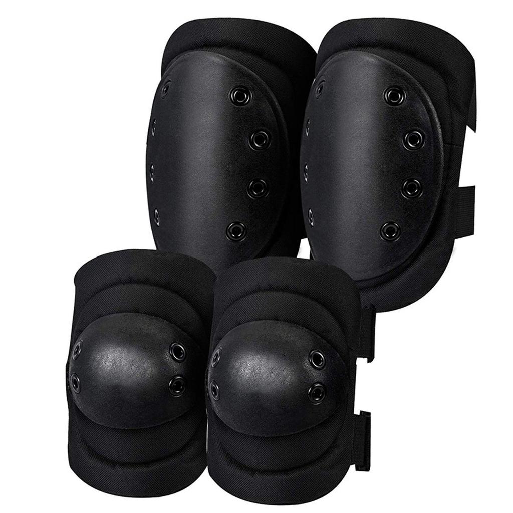 Knee and Elbow Protector Set Outdoor Sports Cycling Knee Elbow Protective Pads Guard for Adults