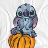 Lilo & Stitch Unisex Adult Pumpkin Sketch T-Shirt