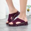 Fashion Women's Shoes Summer Slippers 2025 New Comfort Casual Mesh Breathable Women Platform Sandals Anti Slip Outdoor Half Slippers