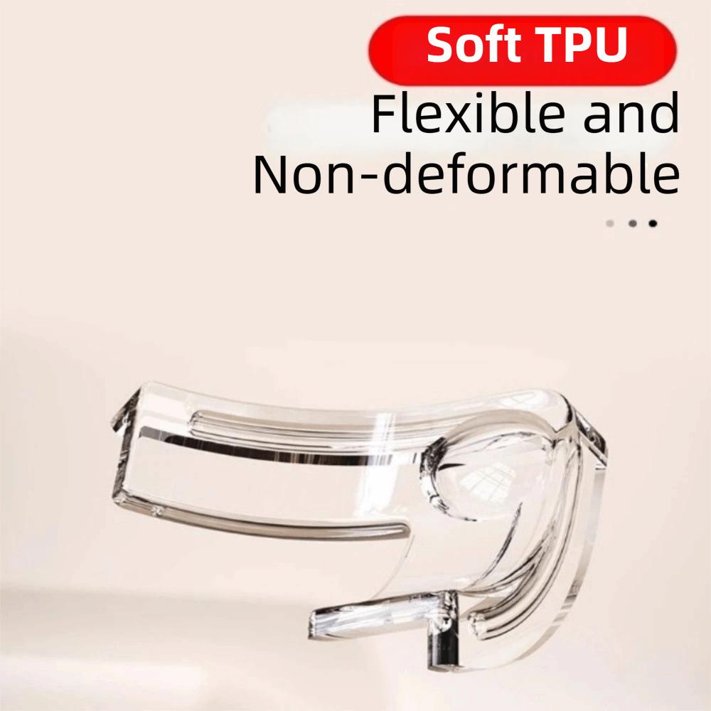10Pcs Pre-Taped Adhesive Furniture Corner Guard Easy-to-Peel Tab Edges Safety Bumpers  Dining Table
