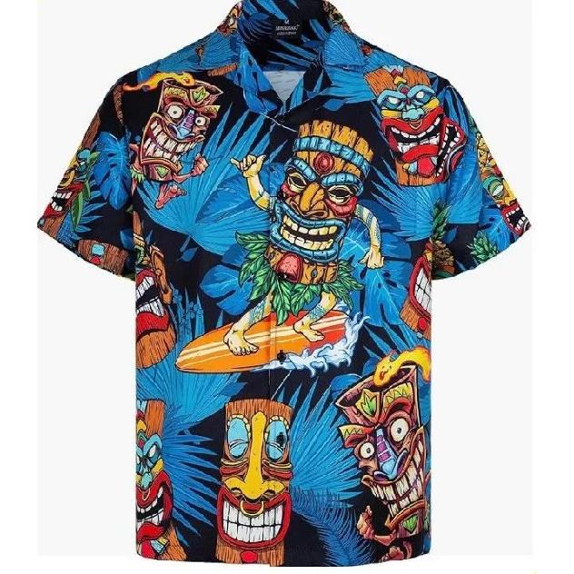 2026 Summer Street Fashion Hawaiian Shirt For Men, Lightweig